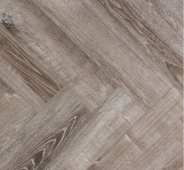 Виниловый ламинат SPC "Cronafloor" Herringbone Дуб Тулон (640*128*4,5 мм) — купить в Пятигорске