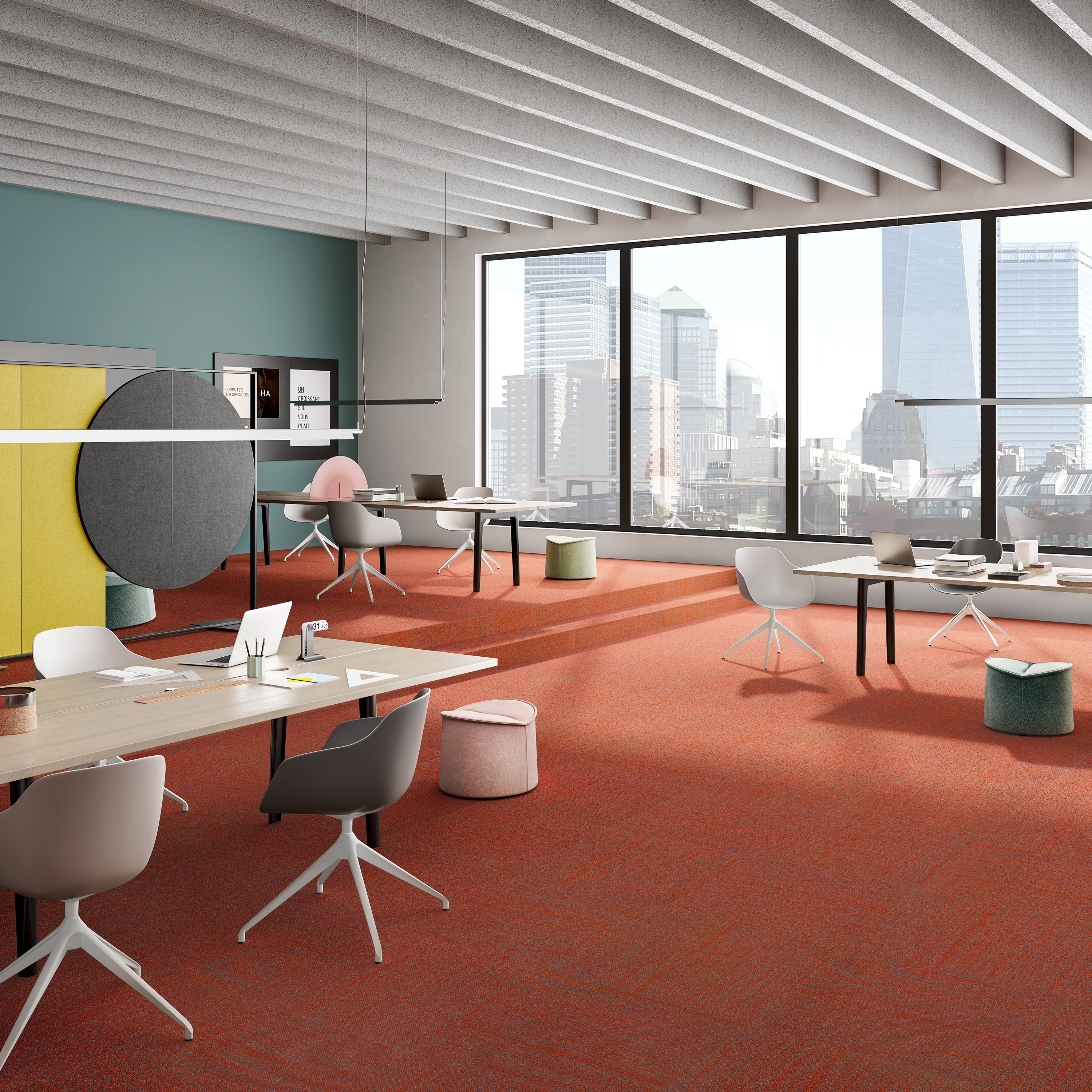 Ковровая плитка Marvel Tile 89 (500*500*6 мм) — купить в Пятигорске