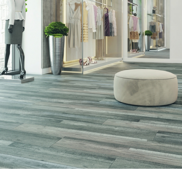 SPC ламинат "CronaFloor" Wood 4V Дуб Марсель (1200*180*4 мм) — купить в Пятигорске