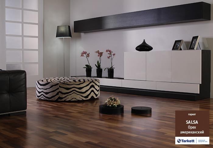 Паркетная доска "Tarkett" Salsa Орех американский (2283*194*14 мм) — купить в Пятигорске
