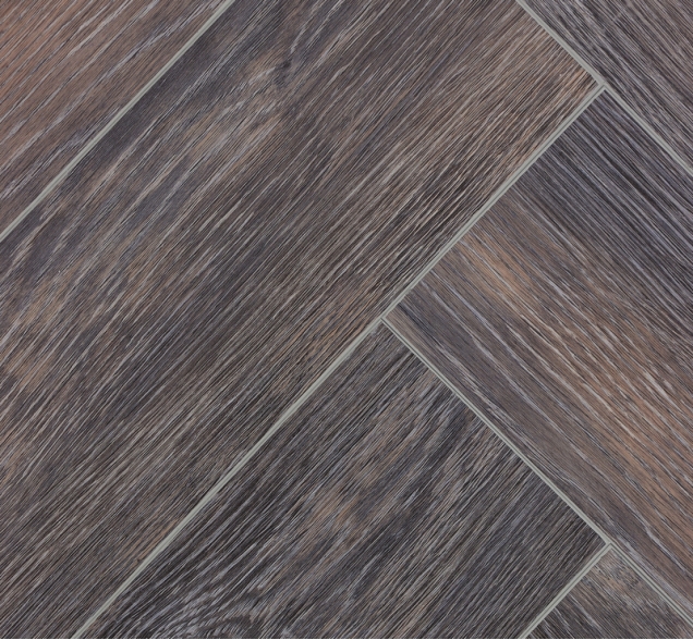 Виниловый ламинат SPC "Cronafloor" Herringbone Дуб Бордо (640*128*4,5 мм) — купить в Пятигорске