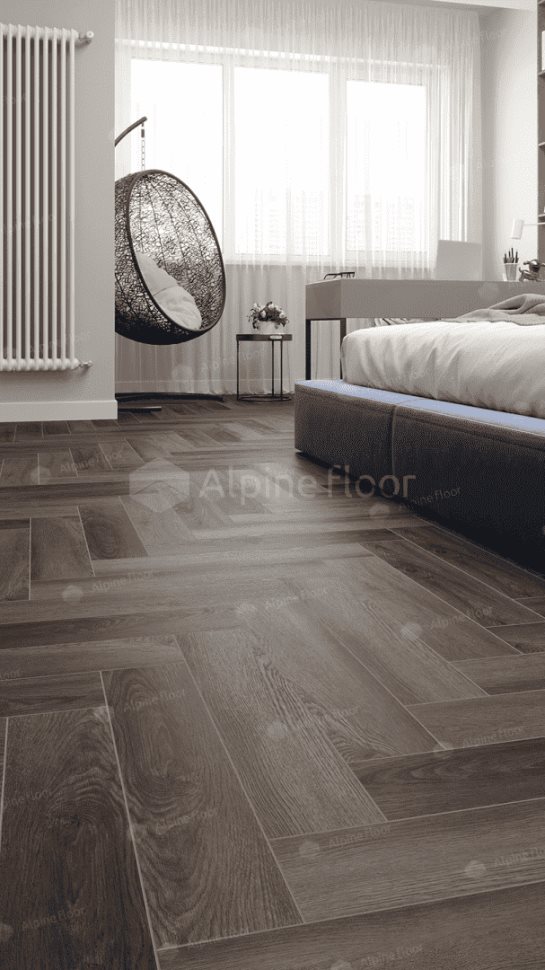 Виниловый ламинат "Alpine Floor" Parquet Light Дуб Фафнир (600*125*4 мм) — купить в Пятигорске