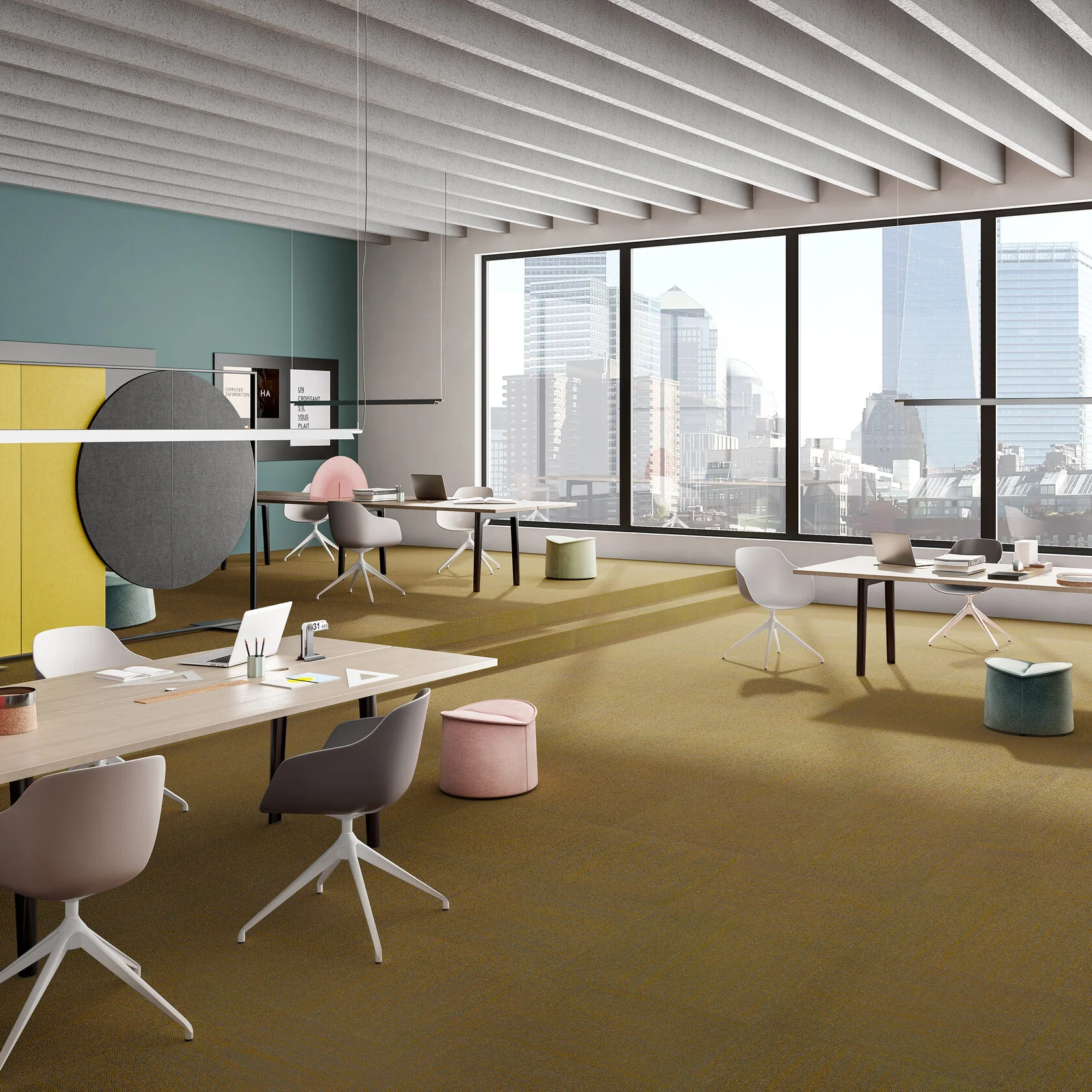 Ковровая плитка Marvel Tile 97 (500*500*6 мм) — купить в Пятигорске