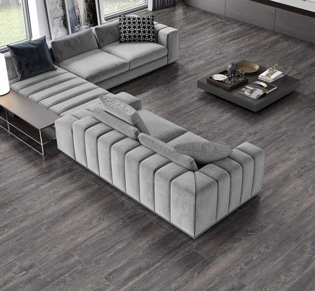 SPC ламинат "CronaFloor" Nano 4V Дуб Морёный (1200*180*3,5 мм) — купить в Пятигорске