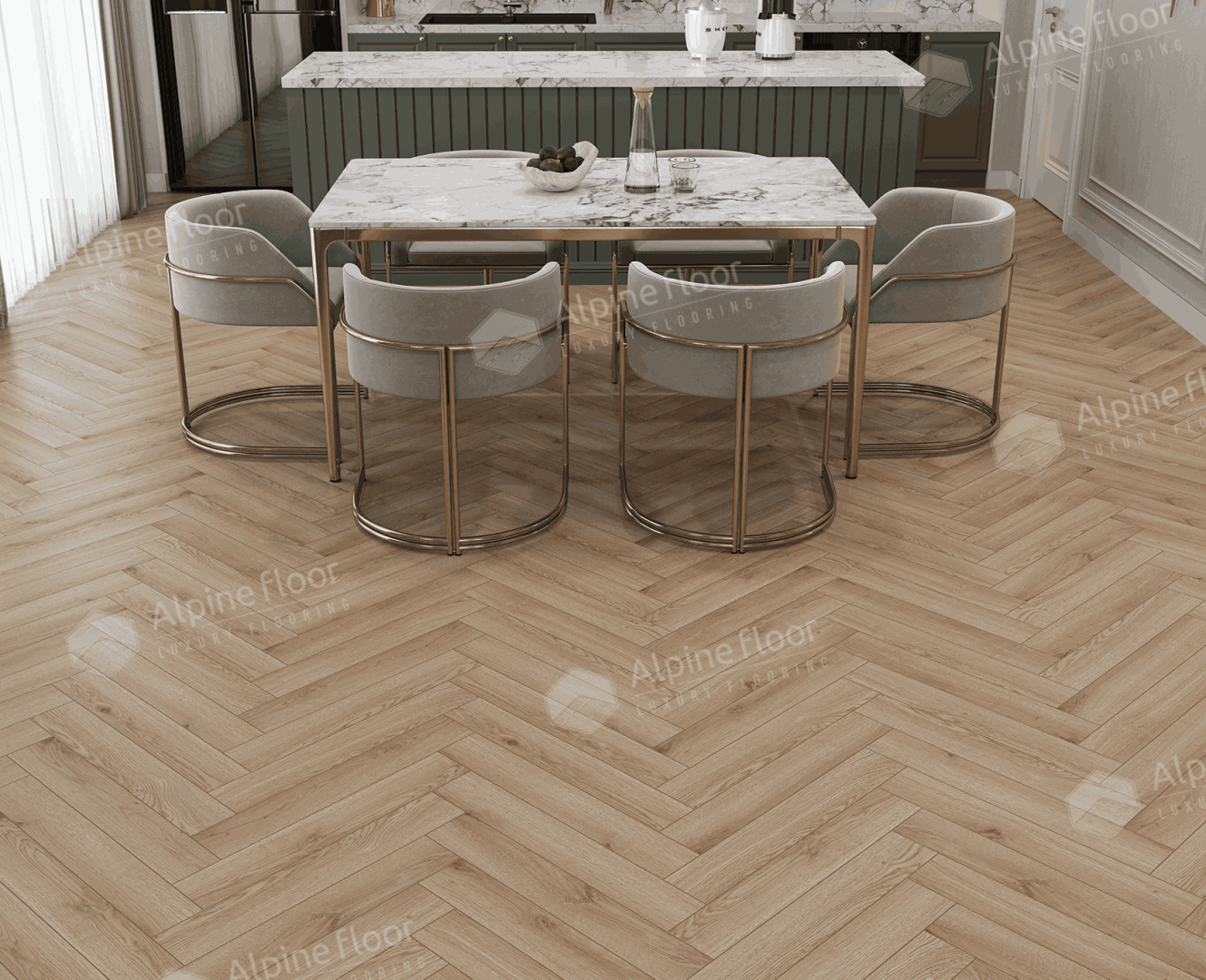 Ламинат "Alpine Floor" Дуб Артуа (606*101*8 мм) — купить в Пятигорске
