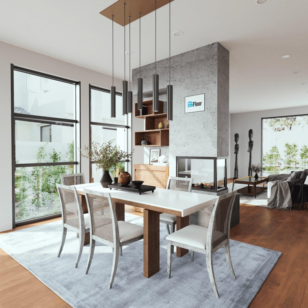 Виниловое напольное покрытие ScandiWood 18 Дуб Корица (180*1220*5 мм) — купить в Пятигорске