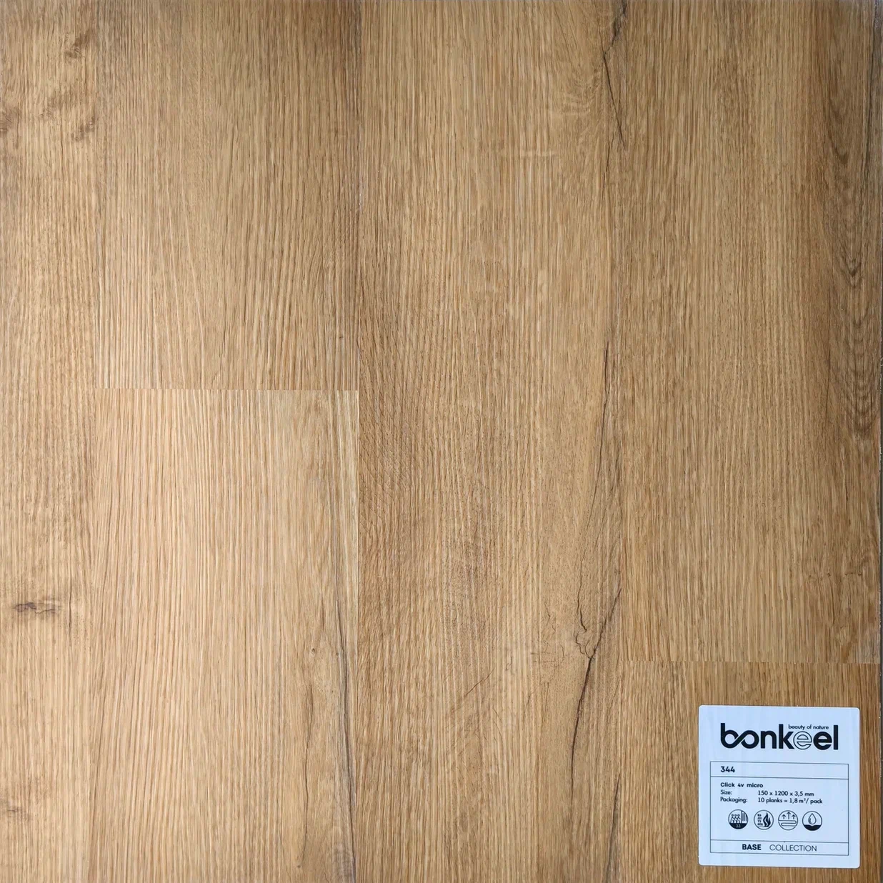 Плитка ПВХ "Bonkeel" Base New 344 (1220*150*3,5 мм) — купить в Пятигорске