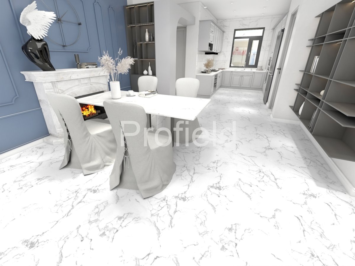 HSPC ламинат "Profield" Камень белый (610*305*5,5 мм) — купить в Пятигорске