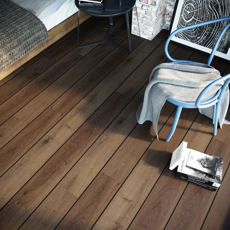 SPC ламинат "Invictus" Highland Oak Chocolate (1213*178*6мм) — купить в Пятигорске