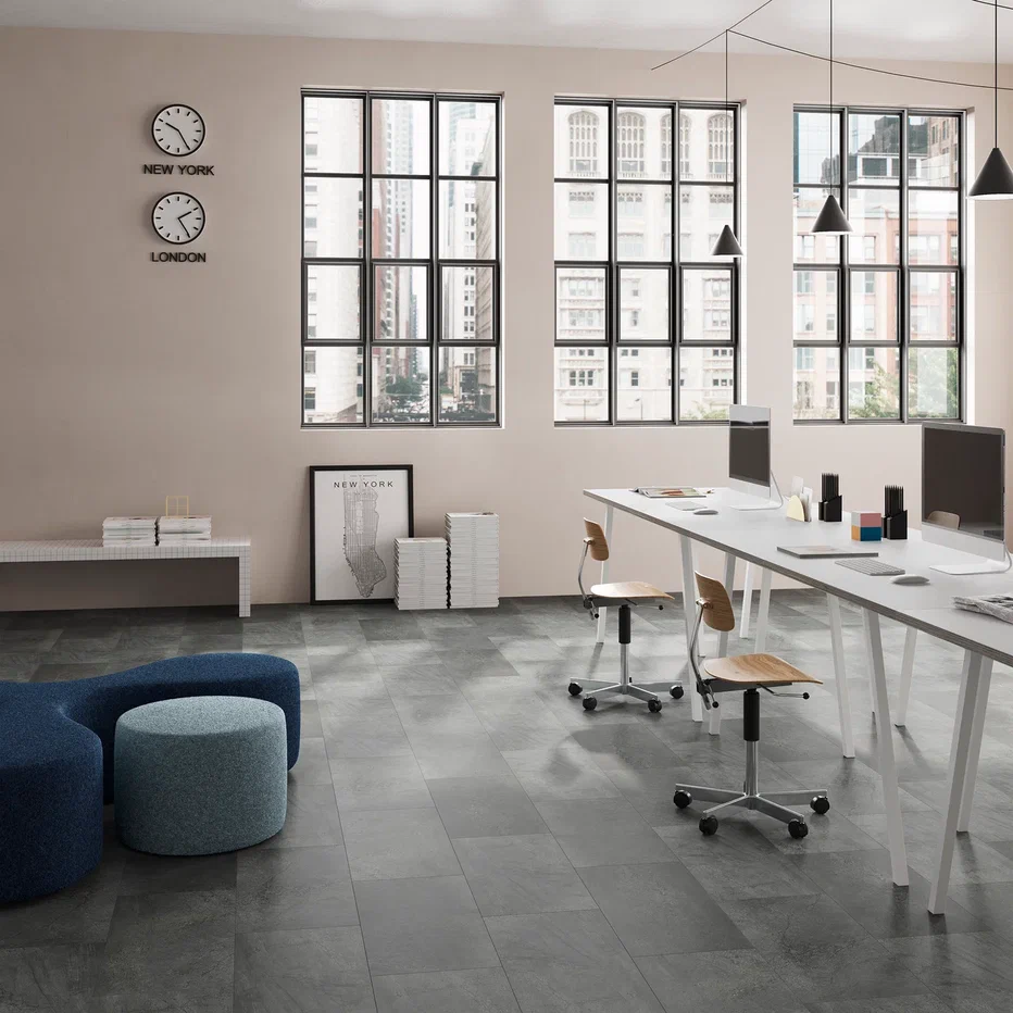 SPC ламинат "Invictus" Groovy Granite Steel (603*298*6мм) — купить в Пятигорске