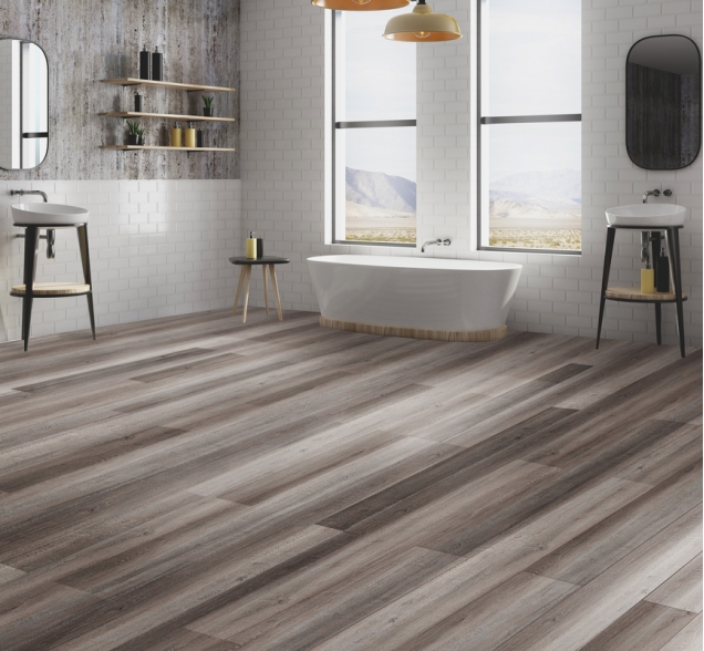 SPC ламинат "CronaFloor" Wood 4V Дуб Горный (1200*180*4 мм) — купить в Пятигорске