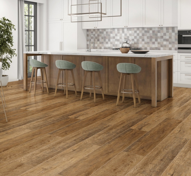 SPC ламинат "CronaFloor" Wood 4V Дуб Робуста (1200*180*4 мм) — купить в Пятигорске