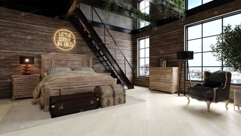 Виниловый ламинат "Alpine Floor" Classic Light MC Дуб Арктик (1220*183*3,5 мм) — купить в Пятигорске