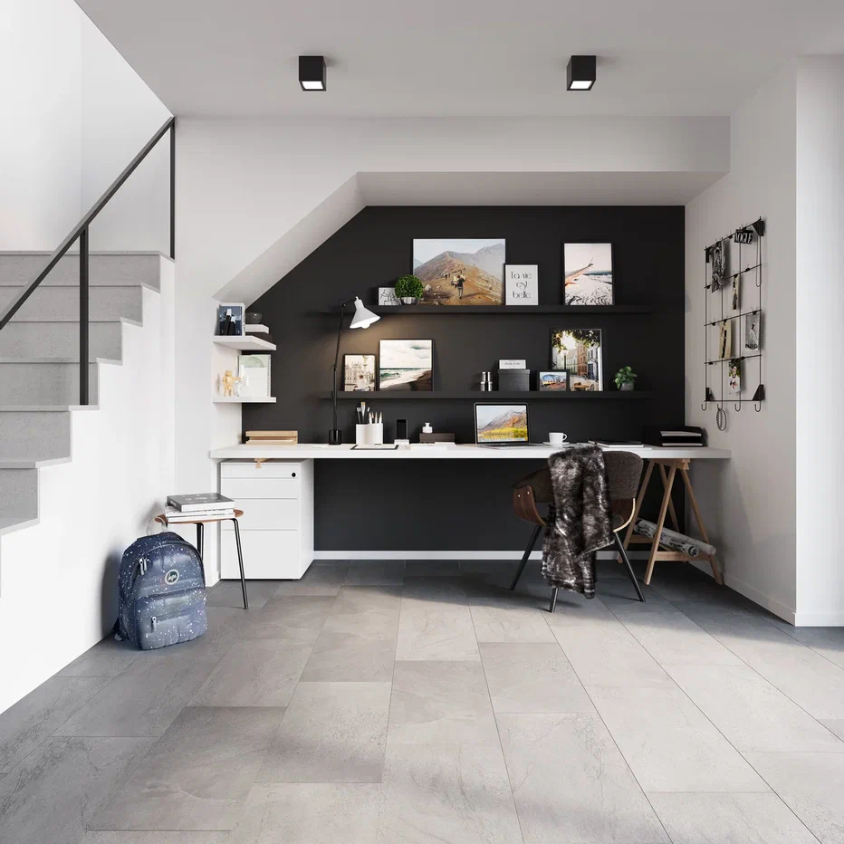 SPC ламинат "Invictus" Groovy Granite Steel (603*298*6мм) — купить в Пятигорске