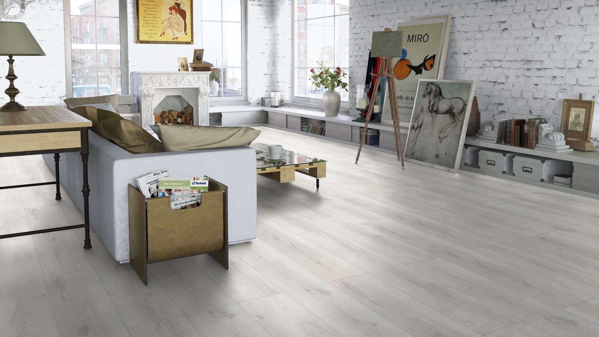 SPC ламинат "Tarkett" Deep House Patrick (1400*225*4,6 мм) — купить в Пятигорске