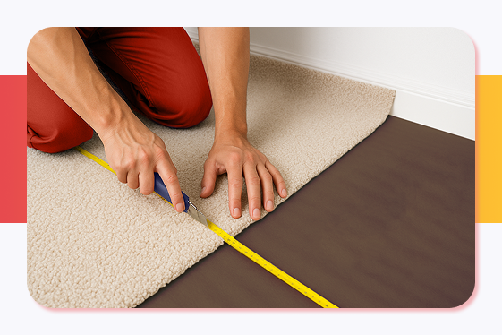 Укладка ковролина