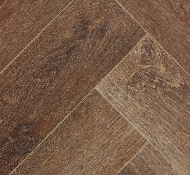 Виниловый ламинат SPC "Cronafloor" Herringbone Дуб Тулуза (640*128*4,5 мм) — купить в Пятигорске