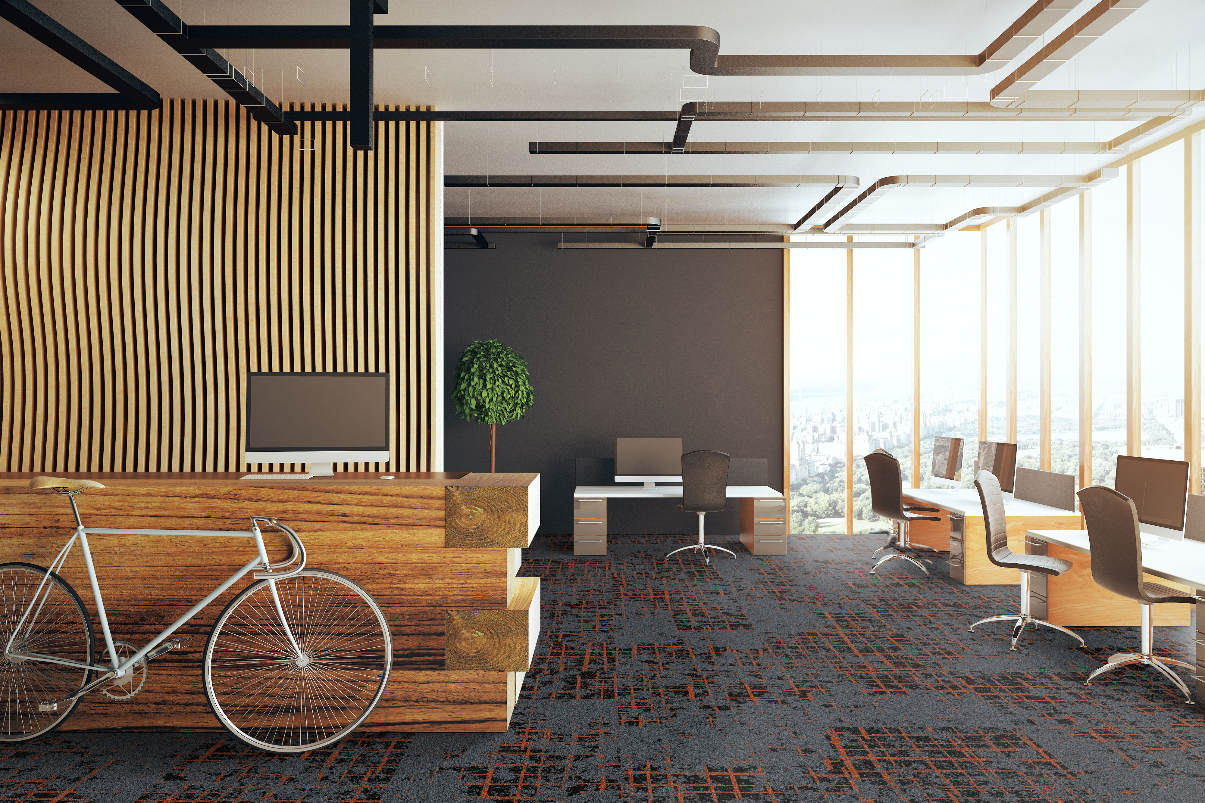 Ковровая плитка Macro Tile 91 (500*500*5 мм) — купить в Пятигорске