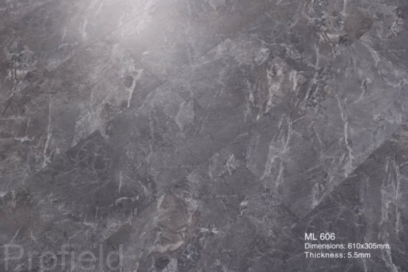 SPC ламинат "Profield" Грей марбл (305*610*5,5 мм) — купить в Пятигорске