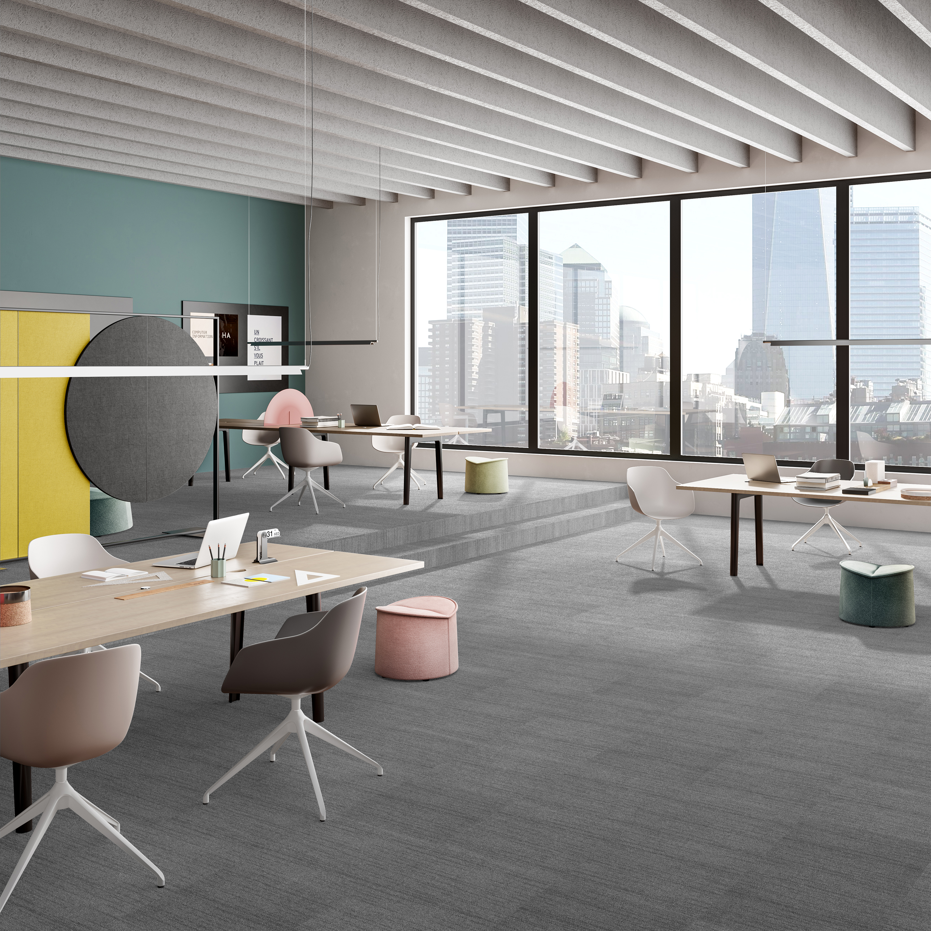 Ковровая плитка Marvel Tile 97 (500*500*6 мм) — купить в Пятигорске