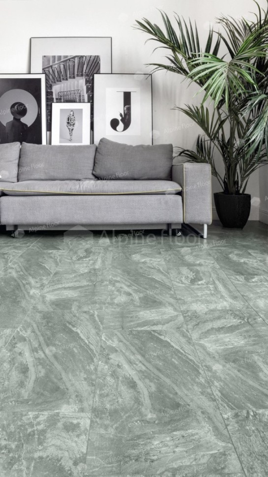 Виниловая плитка "Alpine Floor" Light Stone Хэмпшир (608*303*2,5 мм) — купить в Пятигорске