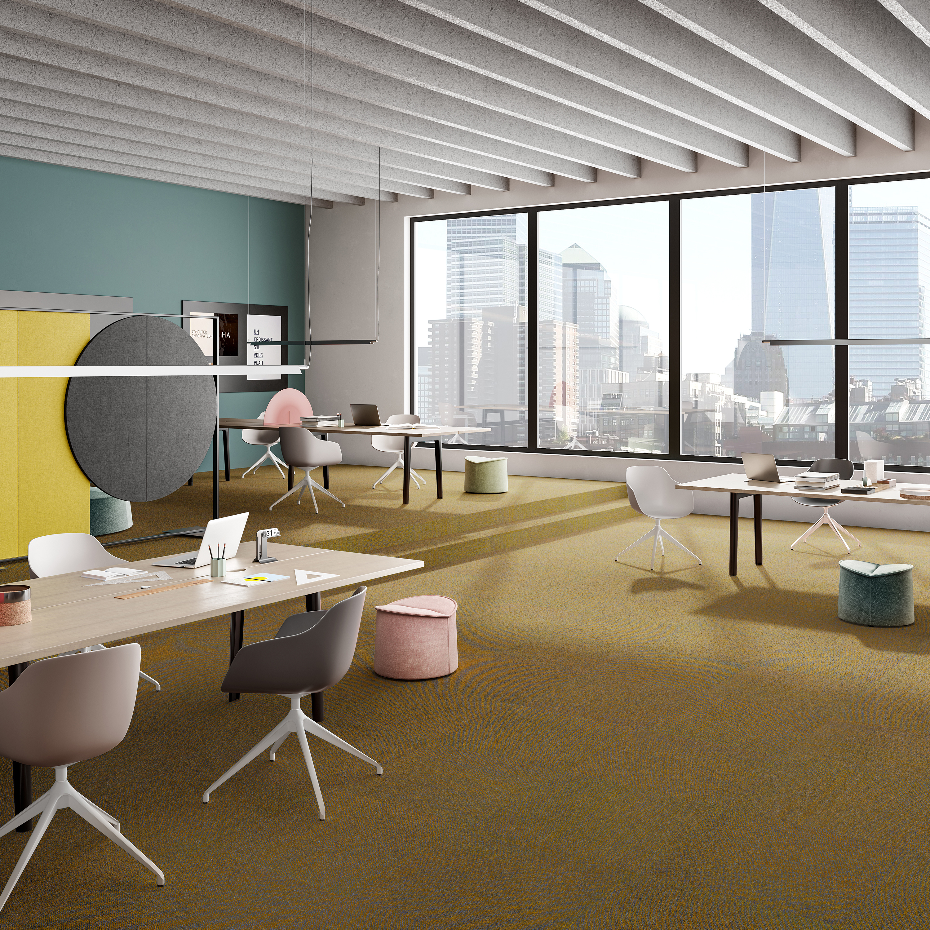 Ковровая плитка Marvel Tile 29 (500*500*6 мм) — купить в Пятигорске