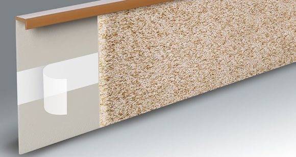 Плинтус для ковролина "Korner" Listwa зеленый (2500*13,8*50 мм) — купить в Пятигорске