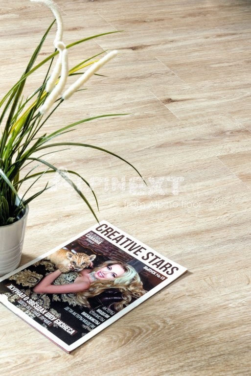 Замковая ПВХ плитка "Alpine Floor" Дуб Ваниль  (1220*183*4мм) — купить в Пятигорске