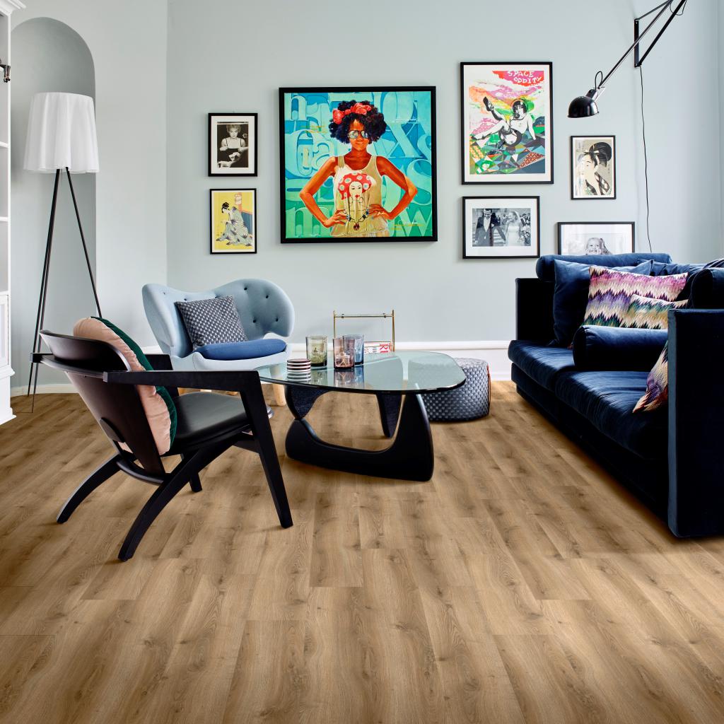 SPC ламинат "Adelar" Solida Acoustic 03826 Traditional Oak (1219*178*5 мм) — купить в Пятигорске