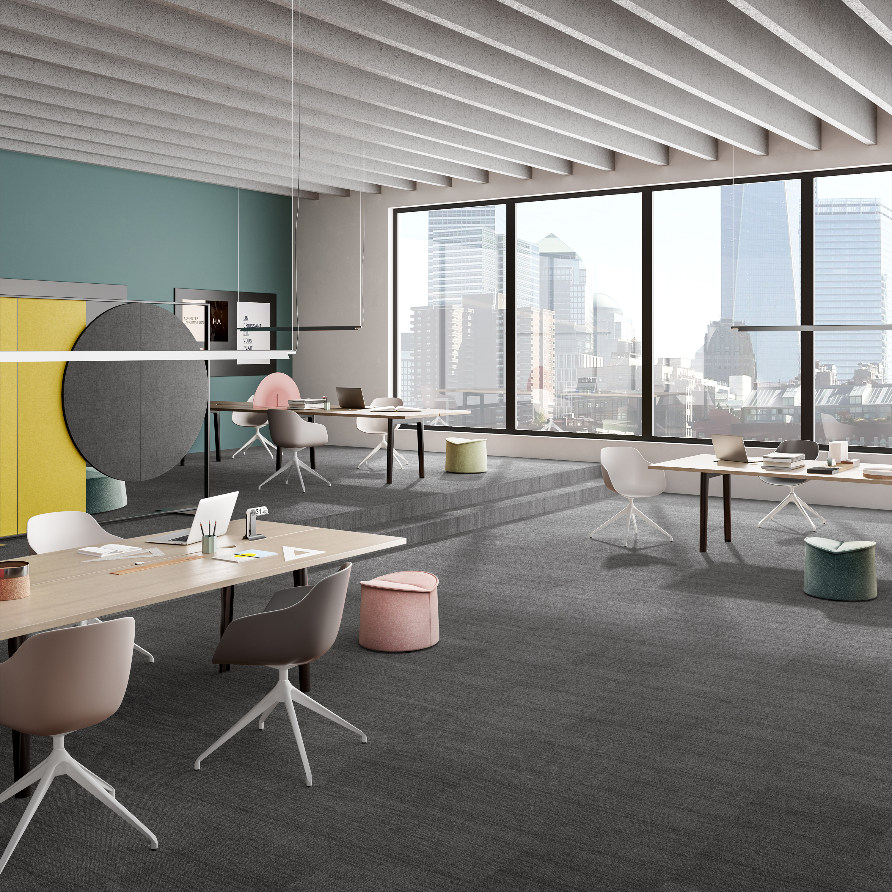 Ковровая плитка Marvel Tile 98 (500*500*6 мм) — купить в Пятигорске