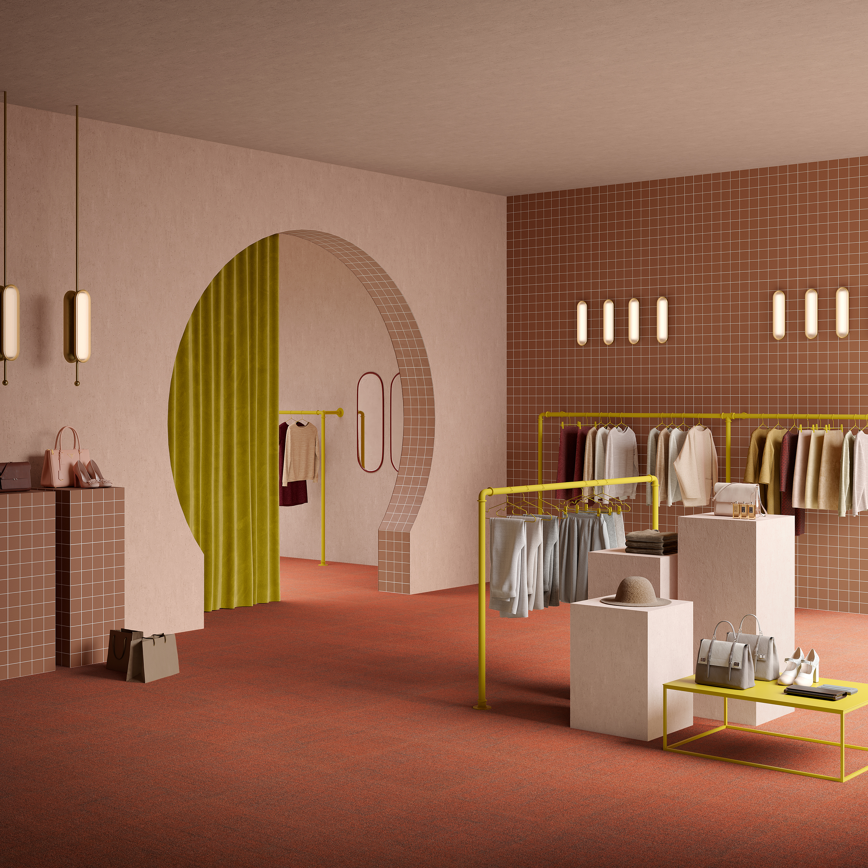 Ковровая плитка Mantra Tile 89 (500*500*6 мм) — купить в Пятигорске