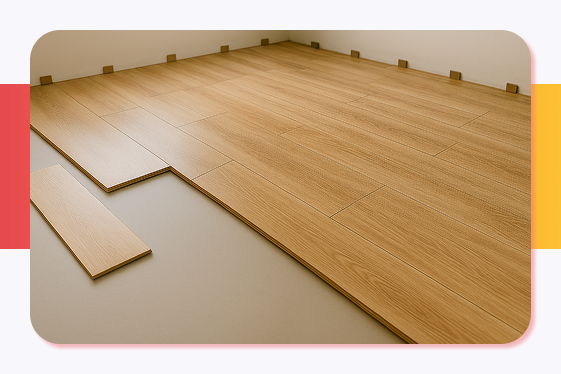 Демонтаж ламината