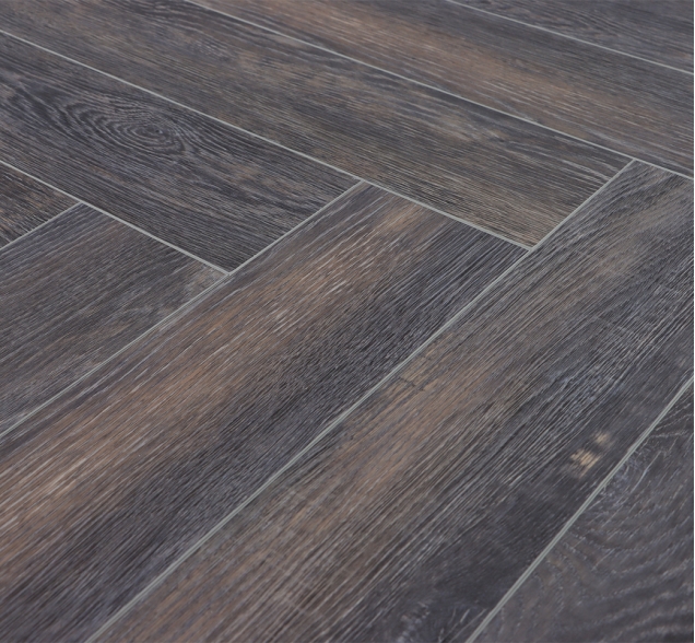 Виниловый ламинат SPC "Cronafloor" Herringbone Дуб Бордо (640*128*4,5 мм) — купить в Пятигорске