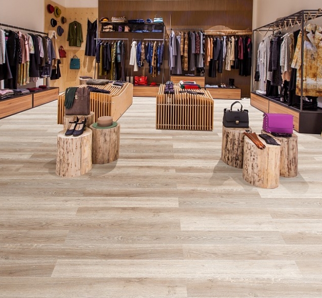 SPC ламинат "CronaFloor" Nano 4V Дуб Светлый (1200*180*3,5 мм) — купить в Пятигорске