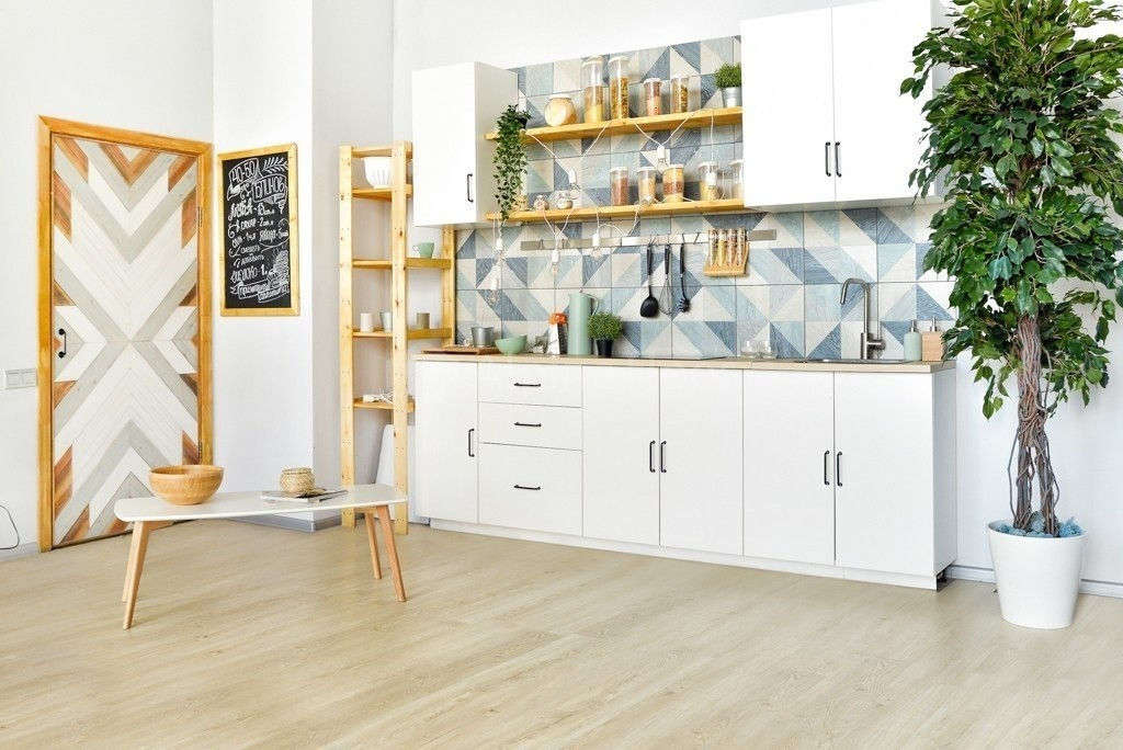 Замковая ПВХ плитка Секвойя Медовая  (1219*184*3,2мм) — купить в Пятигорске