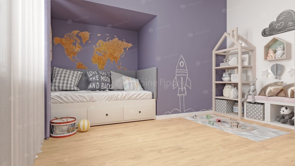 Виниловый ламинат "Alpine Floor" Classic Light MC Дуб Ваниль Селект (1220*183*3,5 мм) — купить в Пятигорске