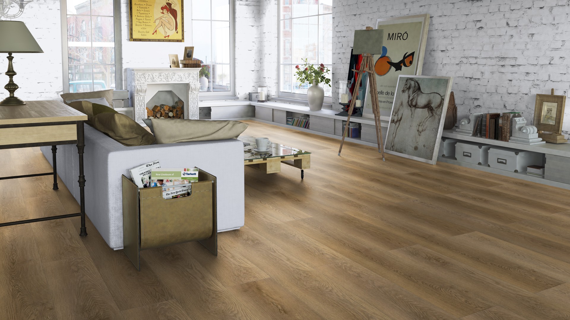 SPC ламинат "Tarkett" Deep House Stanley (1400*225*4,6 мм) — купить в Пятигорске