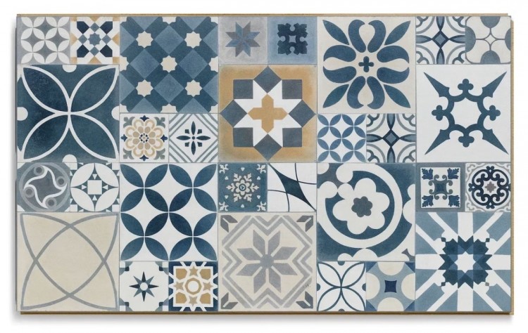 Ламинат "Alsafloor" Creativ Tile 10.33 Melazzo bleu 819 (640*384*10 мм) — купить в Пятигорске