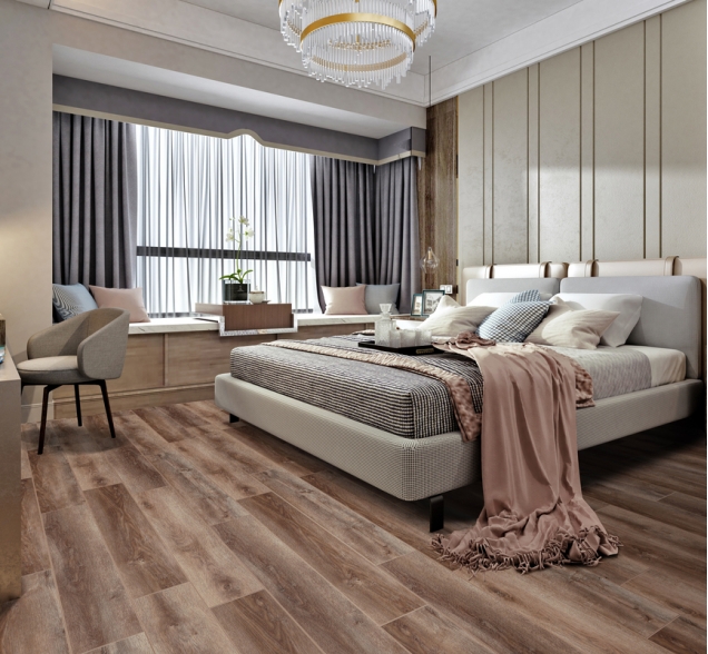 SPC ламинат "CronaFloor" Wood 4V Дуб Охрид (1200*180*4 мм) — купить в Пятигорске