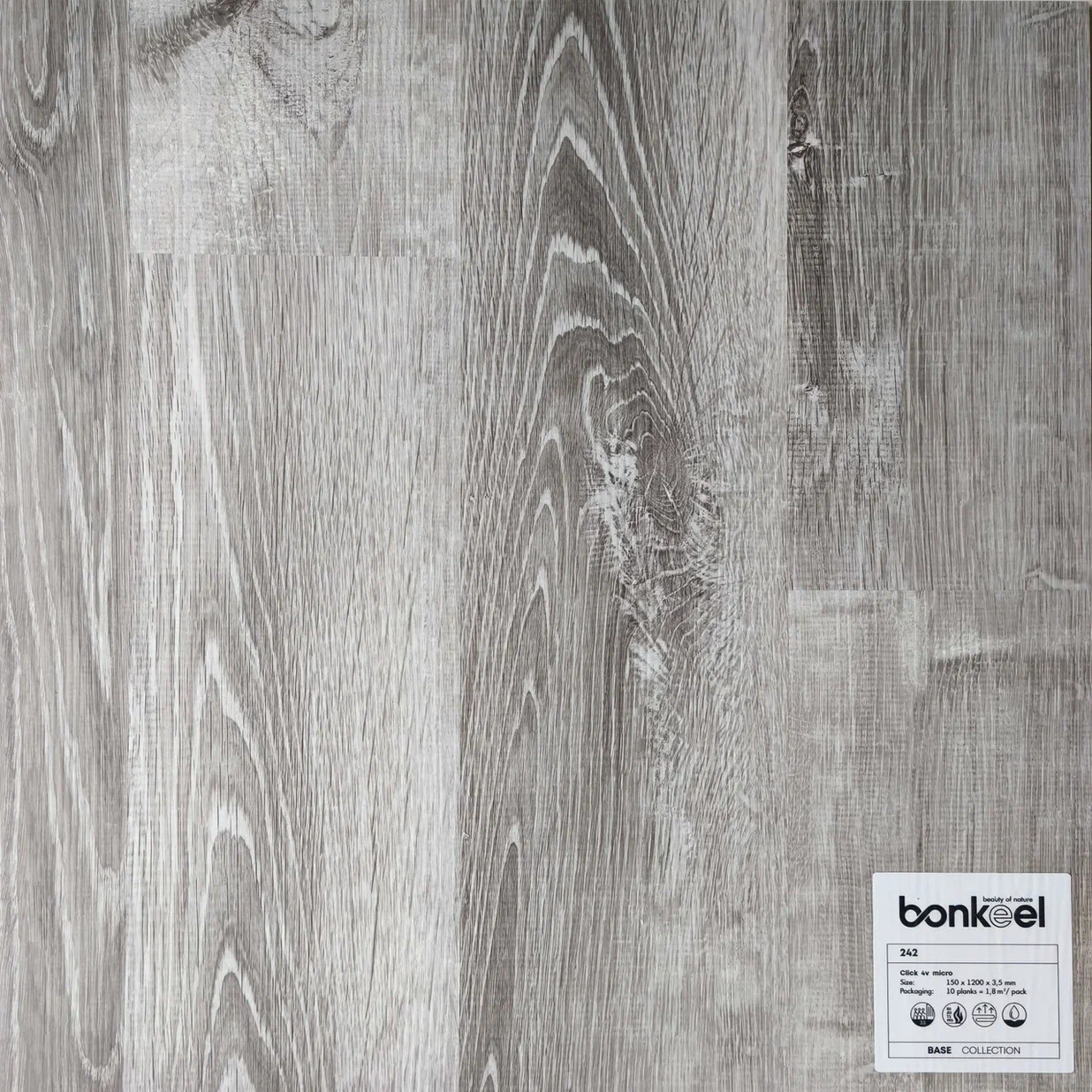 Плитка ПВХ "Bonkeel" Base New 242 (1220*150*3,5 мм) — купить в Пятигорске