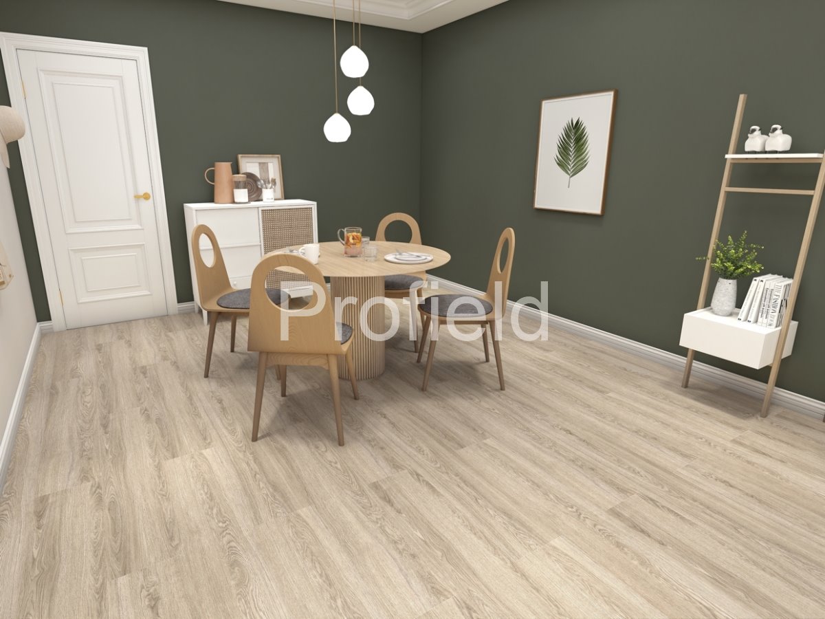 HSPC ламинат "Profield" Дуб Светлый (1200*228*5,5 мм) — купить в Пятигорске