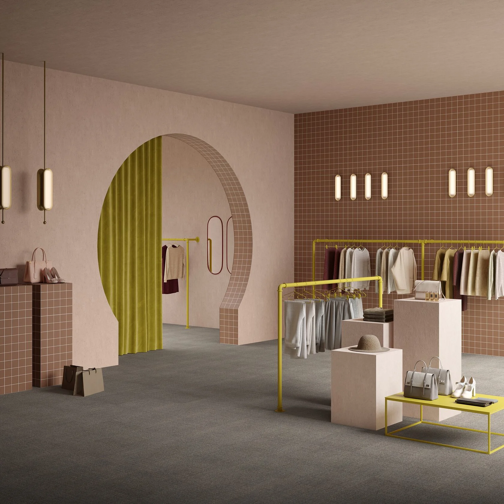 Ковровая плитка Mantra Tile 98 (500*500*6 мм) — купить в Пятигорске