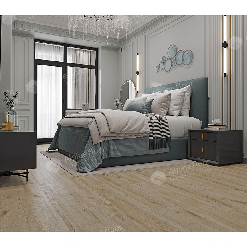 Ламинат "Alpine Floor" Дуб Гент (1285*192*8 мм) — купить в Пятигорске