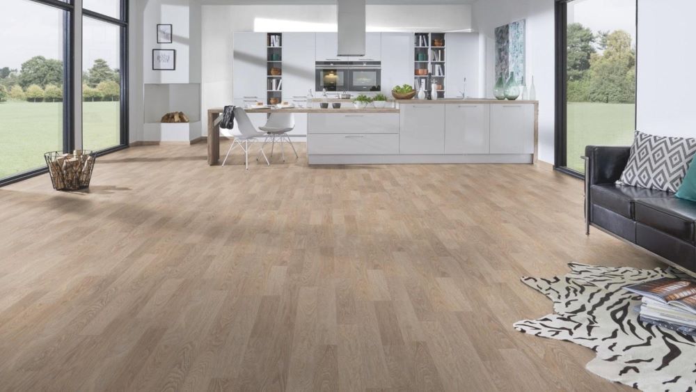 Ламинат "Kronospan" Forte Classic Дуб Льняной 4283 (1285*192*8 мм) — купить в Пятигорске