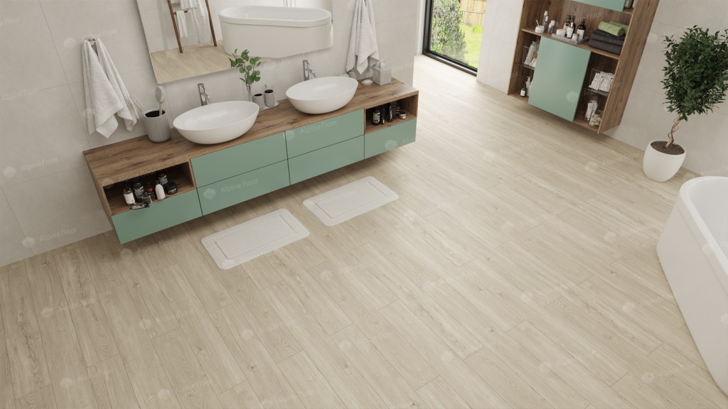 LVT ламинат "Alpine Floor" Секвойя Серая (1219*184*38020 мм) — купить в Пятигорске