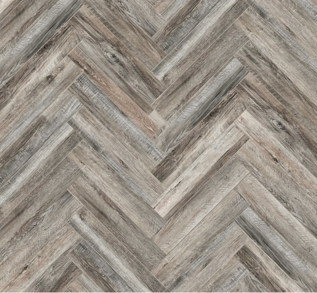 Виниловый ламинат SPC "Cronafloor" Herringbone Дуб Реймс (640*128*4,5 мм) — купить в Пятигорске