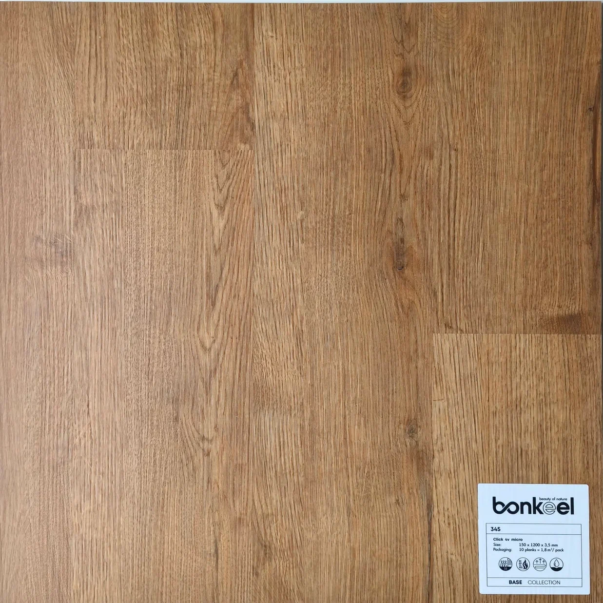 Плитка ПВХ "Bonkeel" Base New 345 (1220*150*3,5 мм) — купить в Пятигорске