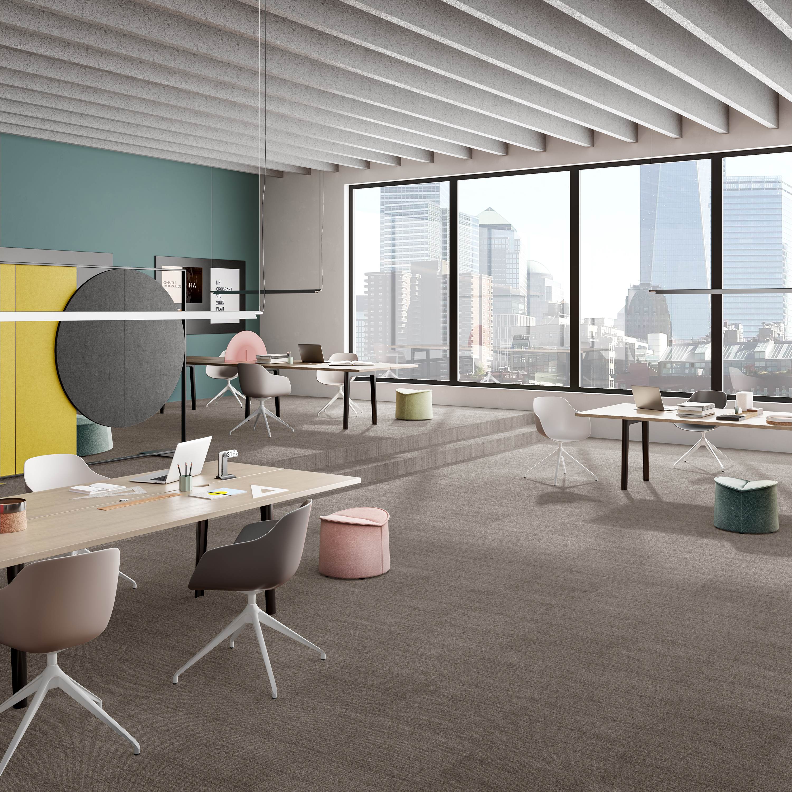 Ковровая плитка Marvel Tile 94 (500*500*6 мм) — купить в Пятигорске