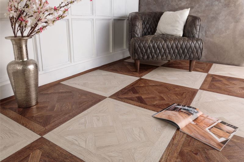 Замковая ПВХ плитка "Aquafloor" AF7001VS (600*600*7 мм) — купить в Пятигорске