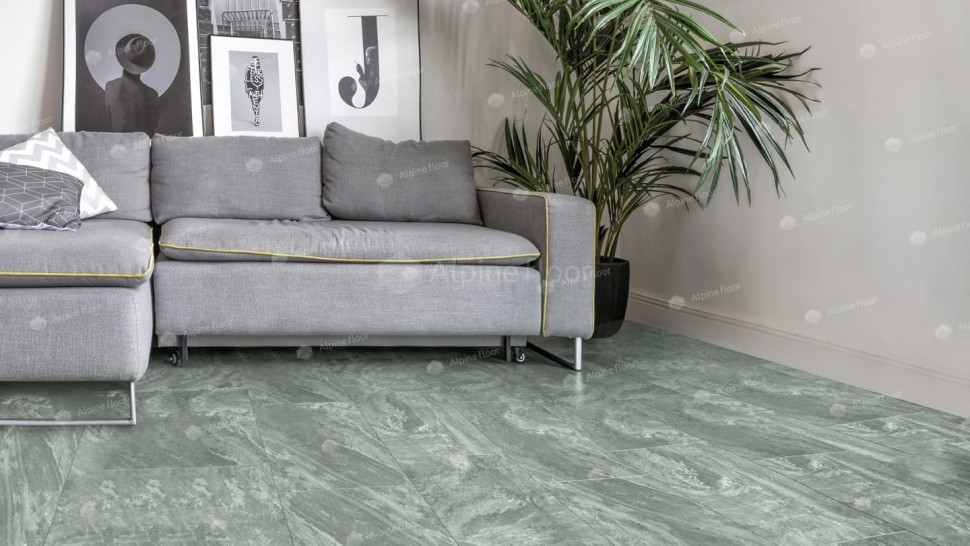 Виниловая плитка "Alpine Floor" Light Stone Хэмпшир (608*303*2,5 мм) — купить в Пятигорске